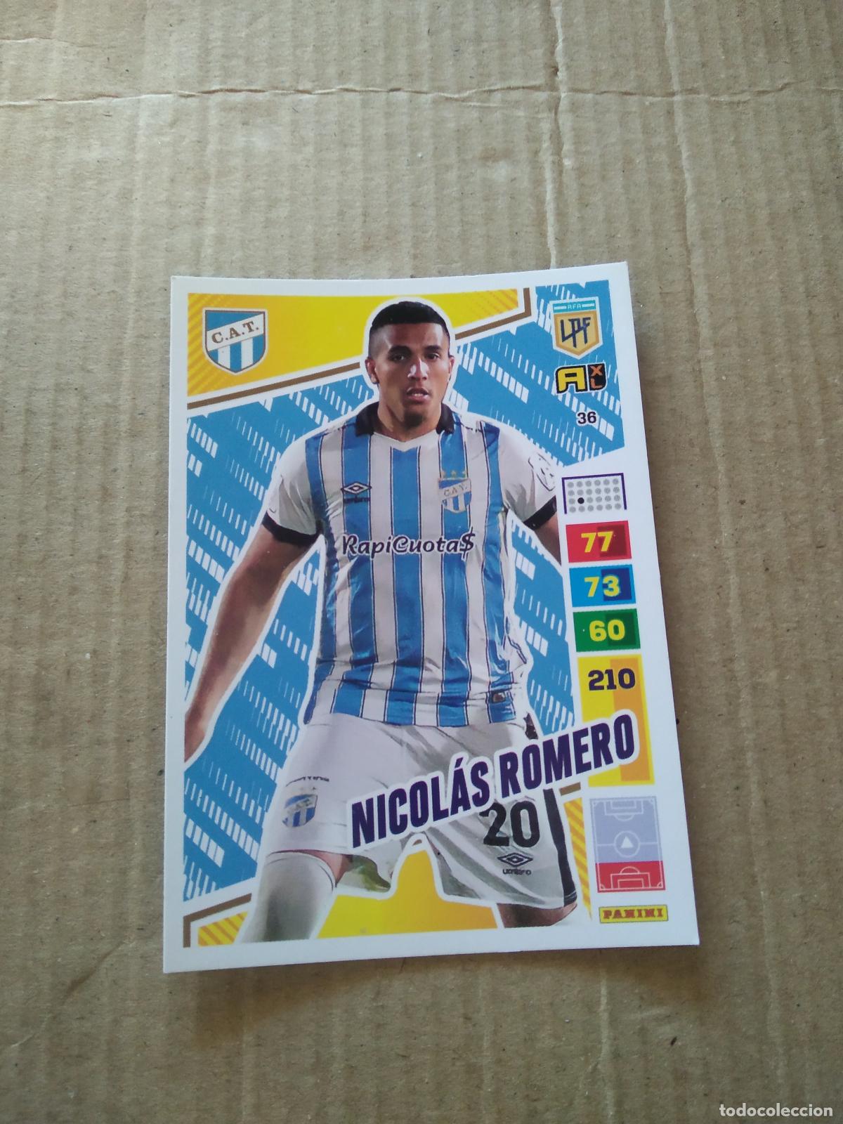 Cromos de F&uacute;tbol: 36 NICOLAS ROMERO ATLETICO TUCUMAN CROMO FUTBOL PANINI ARGENTINO 2023 LIGA ARGENTINA ADRENALYN