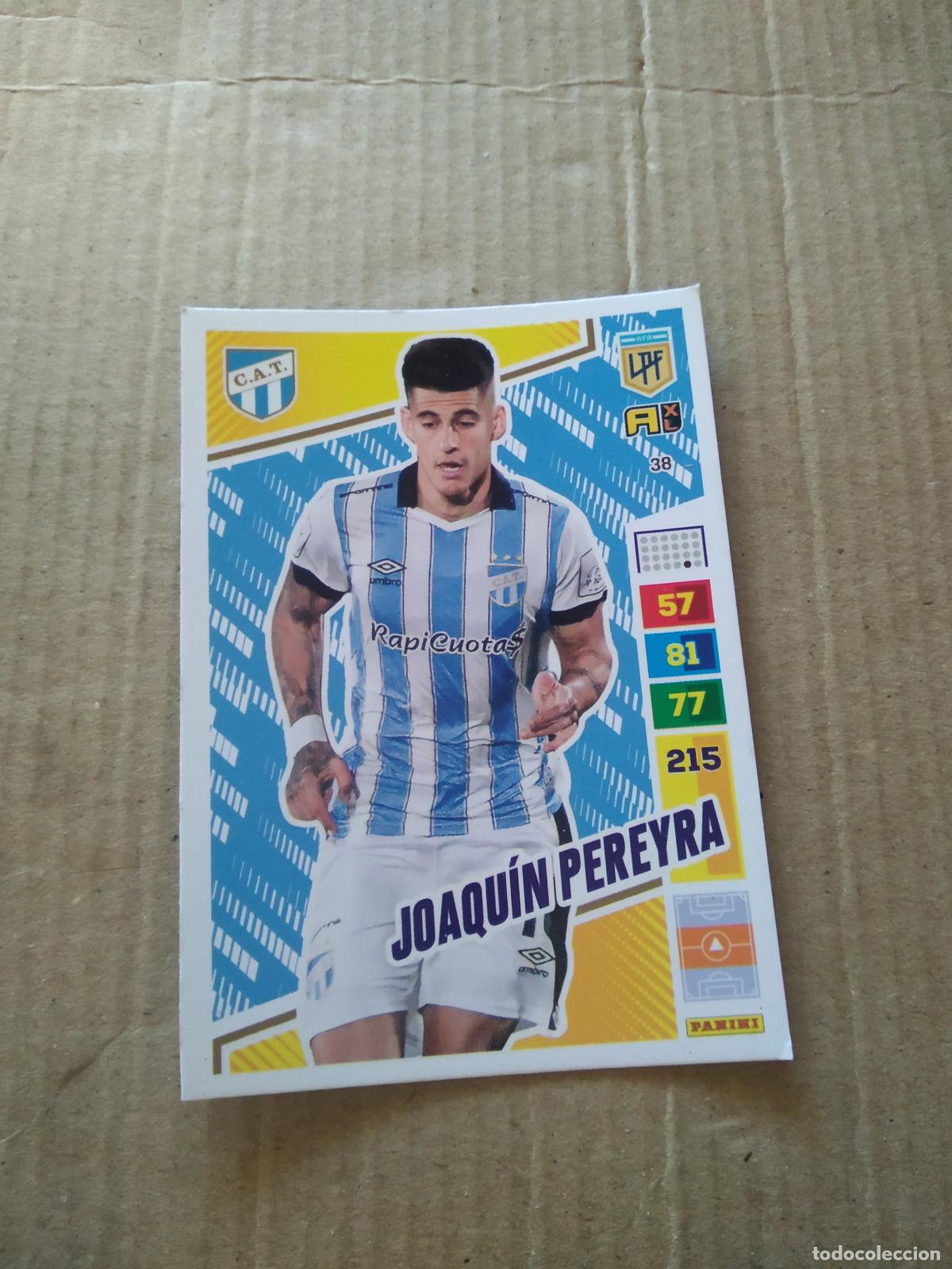 Cromos de F&uacute;tbol: 38 JOAQUIN PEREYRA ATLETICO TUCUMAN CROMO FUTBOL PANINI ARGENTINO 2023 LIGA ARGENTINA ADRENALYN