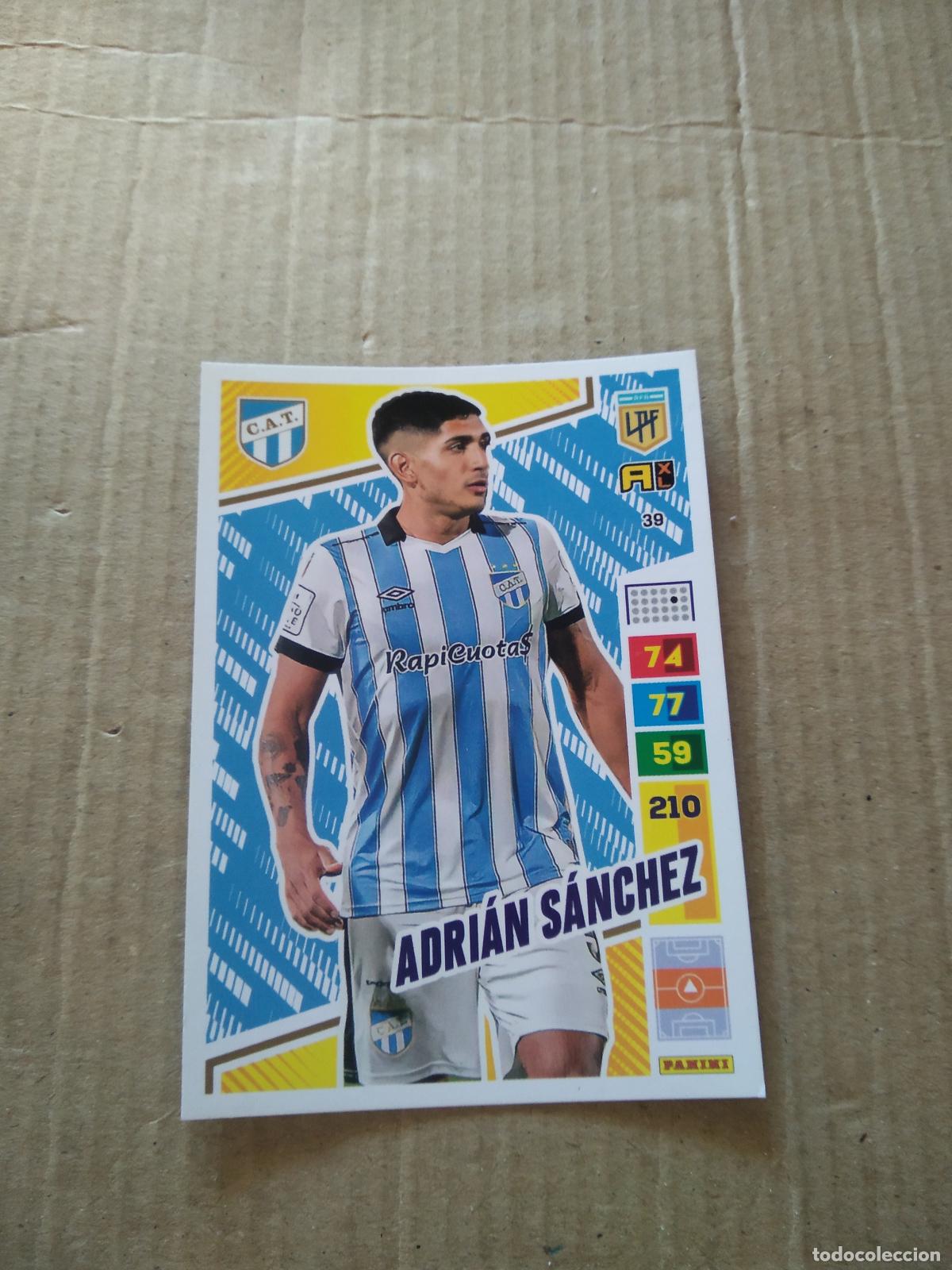 Cromos de F&uacute;tbol: 39 ADRIAN SANCHEZ ATLETICO TUCUMAN CROMO FUTBOL PANINI ARGENTINO 2023 LIGA ARGENTINA ADRENALYN