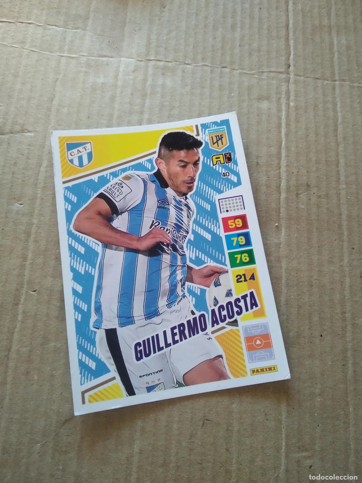 Cromos de F&uacute;tbol: 40 GUILLERMO ACOSTA ATLETICO TUCUMAN CROMO FUTBOL PANINI ARGENTINO 2023 LIGA ARGENTINA ADRENALYN