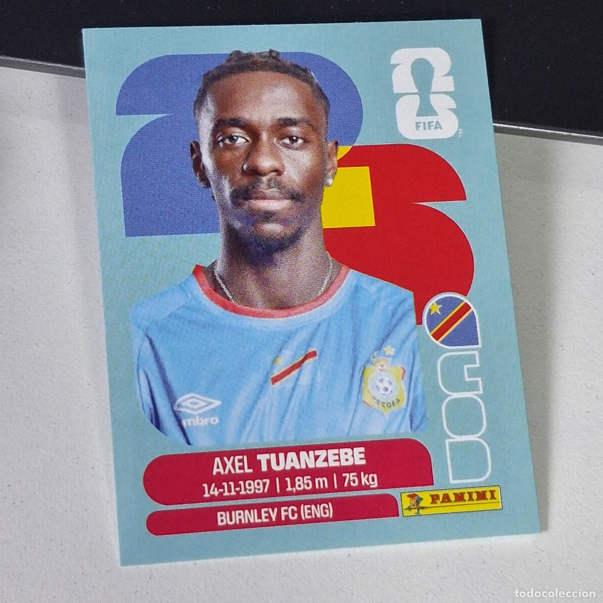 Cromos de F&uacute;tbol: B2 COD4 AXEL TUANZEBE 4 CONGO COD MUNDIAL FIFA WORLD CUP 2026 STICKER PANINI
