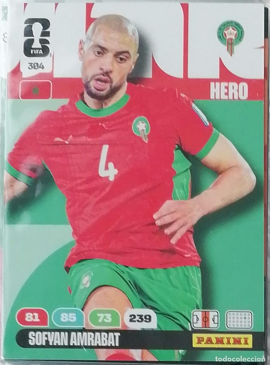 Cromos de F&uacute;tbol: 304 AMRABAT Hero World Cup 2026 Adrenalyn XL Panini