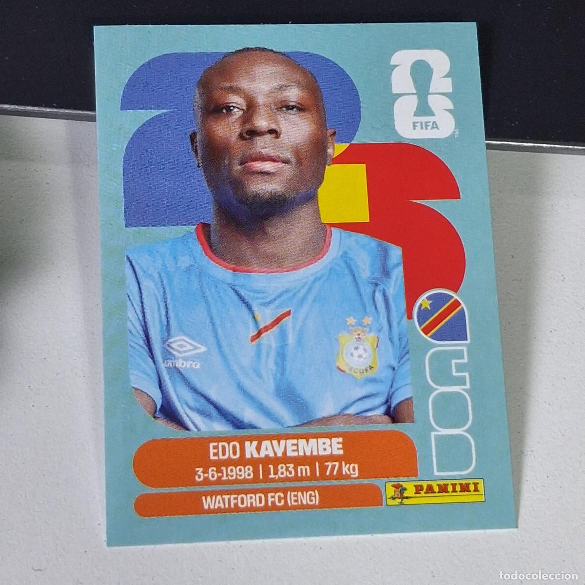 Cromos de F&uacute;tbol: B2 COD10 EDO KAYEMBE 10 CONGO COD MUNDIAL FIFA WORLD CUP 2026 STICKER PANINI