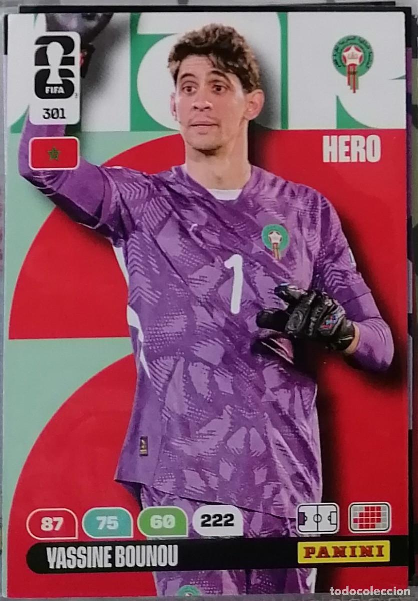 Cromos de F&uacute;tbol: 301 BOUNOU Hero World Cup 2026 Adrenalyn XL Panini
