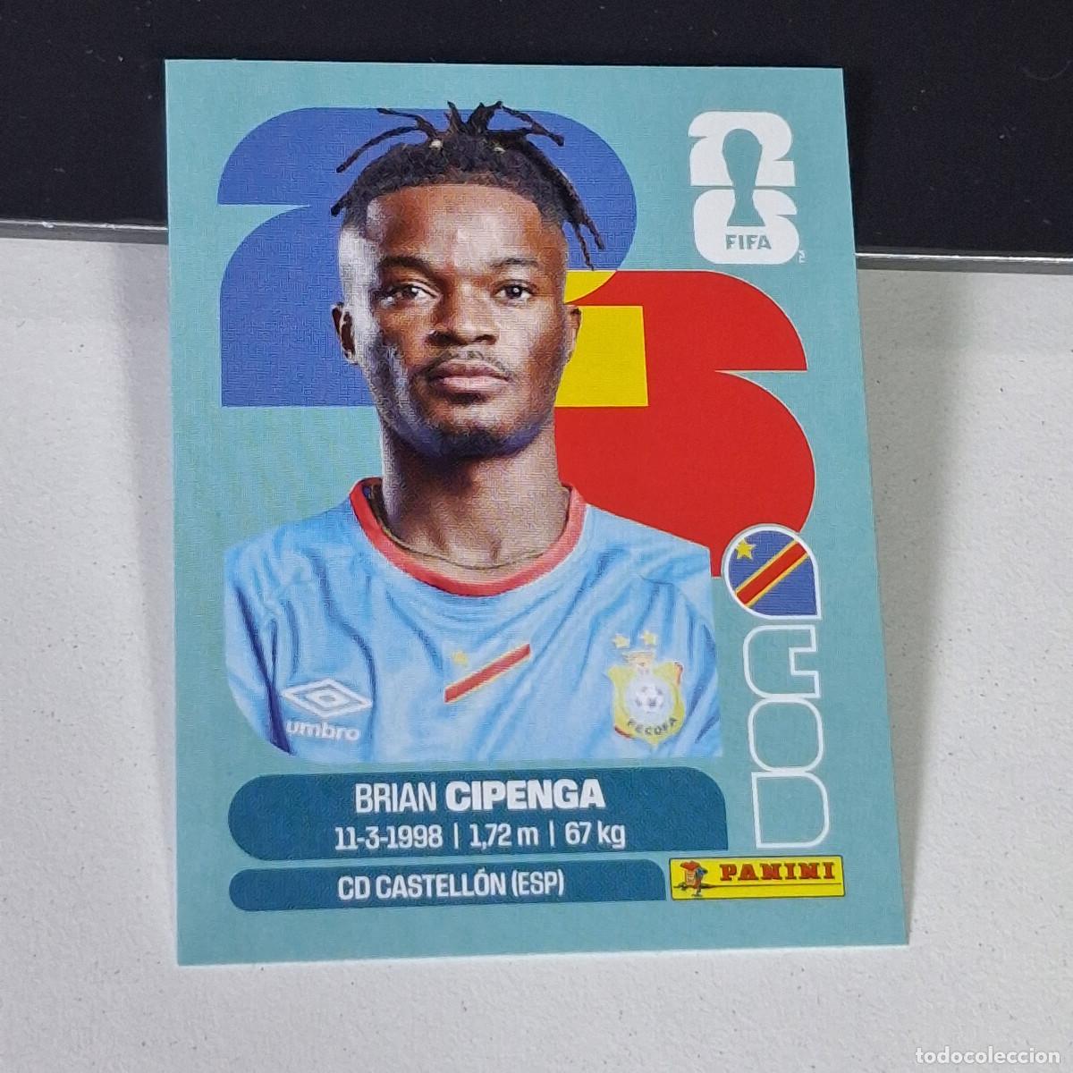 Cromos de F&uacute;tbol: B2 COD 17 COD17 BRIAN CIPENGA CONGO COD MUNDIAL FIFA WORLD CUP 2026 STICKER PANINI
