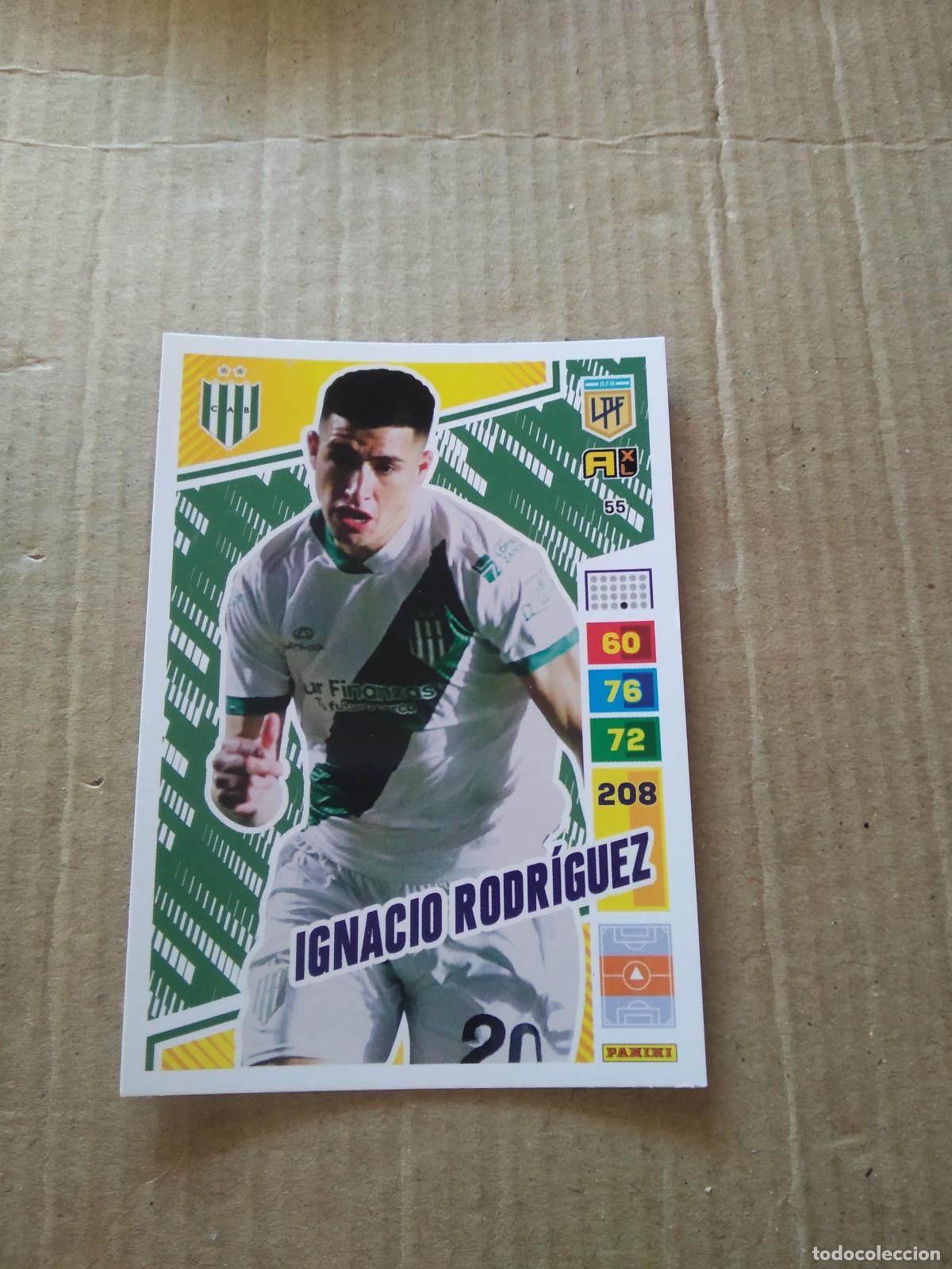 Cromos de F&uacute;tbol: 55 IGNACIO RODRIGUEZ BANFIELD CROMO FUTBOL PANINI ARGENTINO 2023 LIGA ARGENTINA ADRENALYN