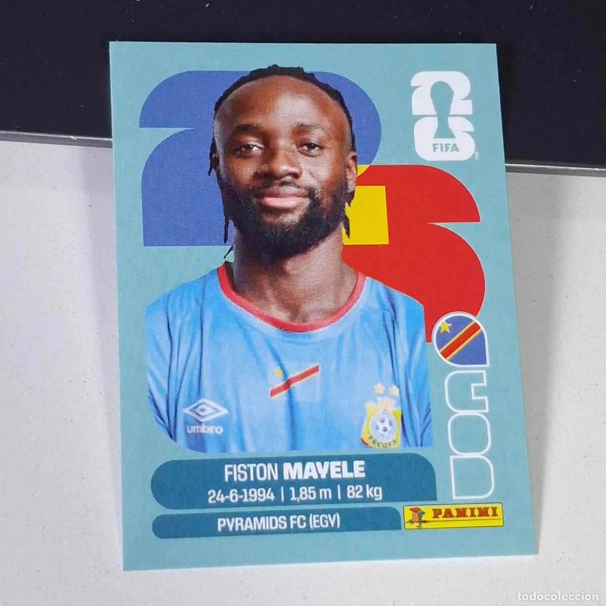 Cromos de F&uacute;tbol: B2 COD18 FISTON MAYELE 18 CONGO COD MUNDIAL FIFA WORLD CUP 2026 STICKER PANINI