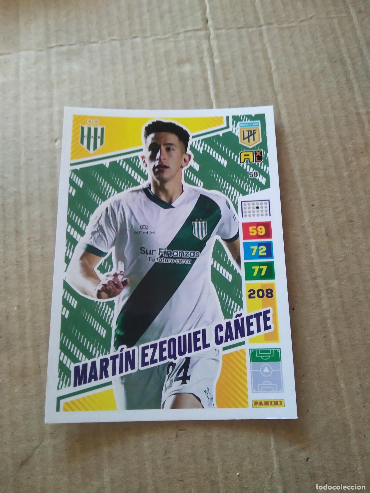 Cromos de F&uacute;tbol: 59 MARTIN EZEQUIEL CA&Ntilde;ETE BANFIELD CROMO FUTBOL PANINI ARGENTINO 2023 LIGA ARGENTINA ADRENALYN