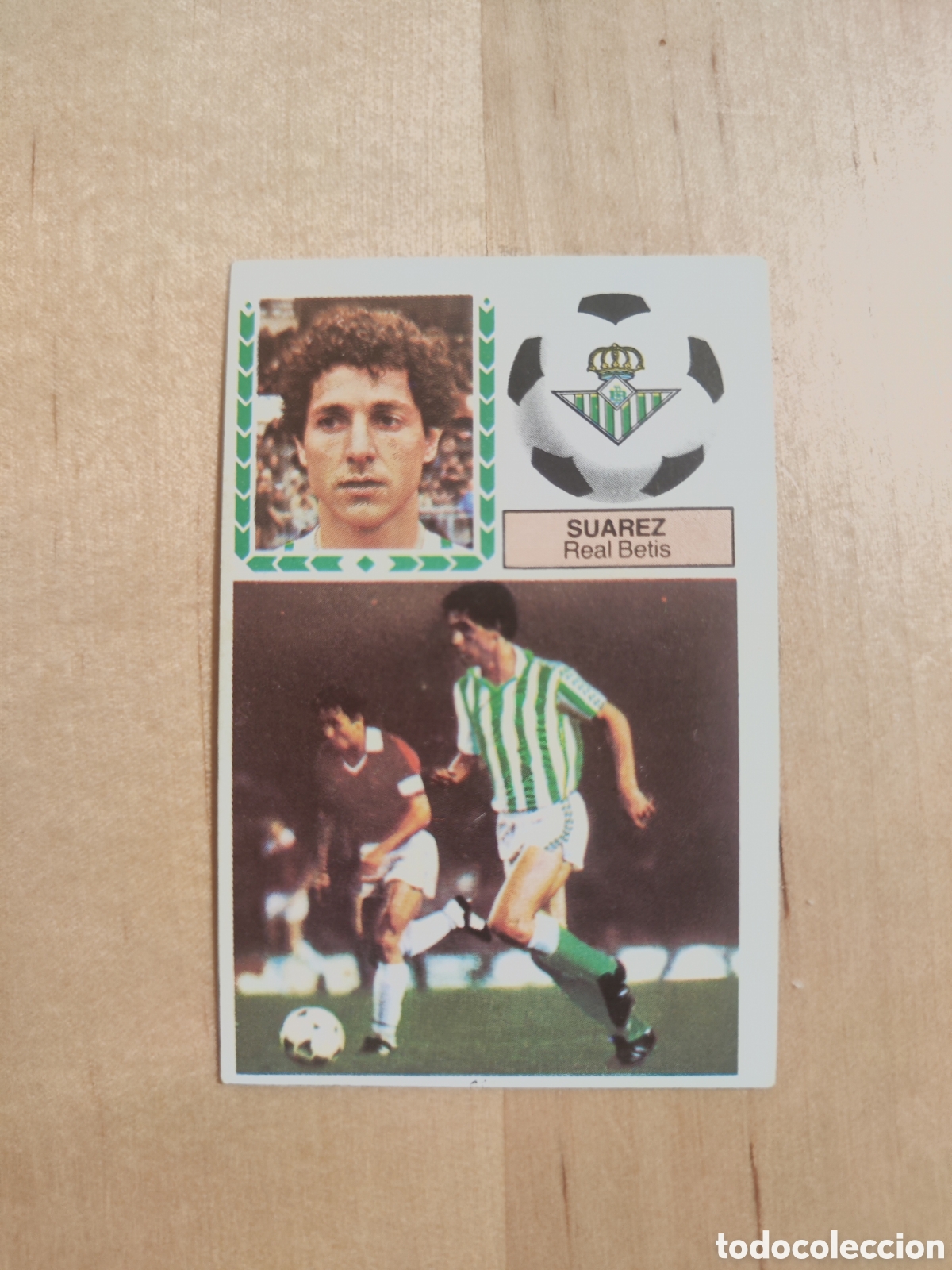 Figurine di Calcio: Este 83 84 sin pegar buen estado &uacute;ltimos fichajes 14 Betis Su&aacute;rez versi&oacute;n dos jugadores