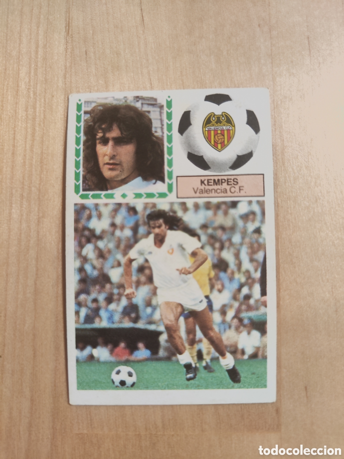 Figurine di Calcio: Este 83 84 sin pegar buen estado Valencia Kempes