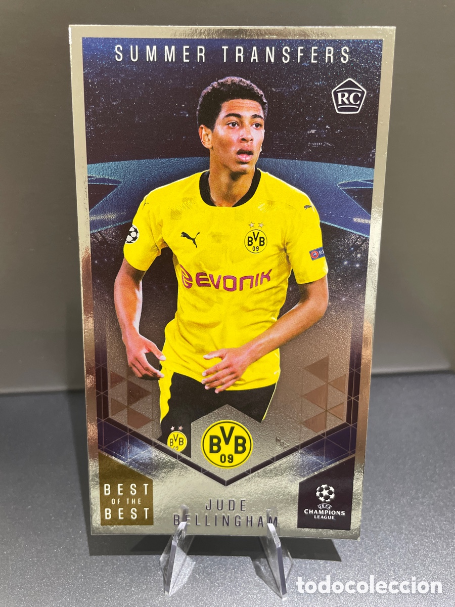 Figurine di Calcio: Bellingham 122 Rookie Summer Transfers Best of the Best UCL 2020-21 Topps Borussia Dortmund