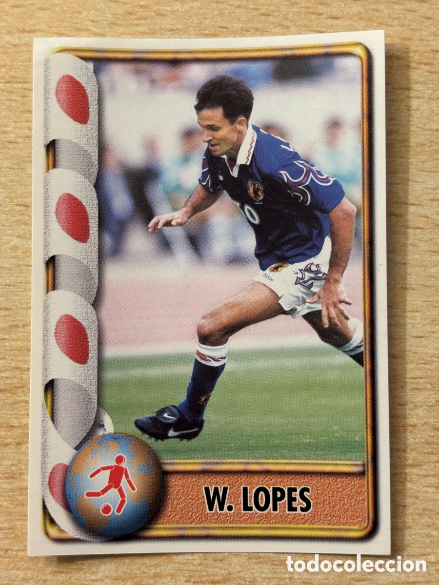 Cromos de F&uacute;tbol: # 358 Lopes Jap&oacute;n Mundial Francia 98 Ediciones Estadio