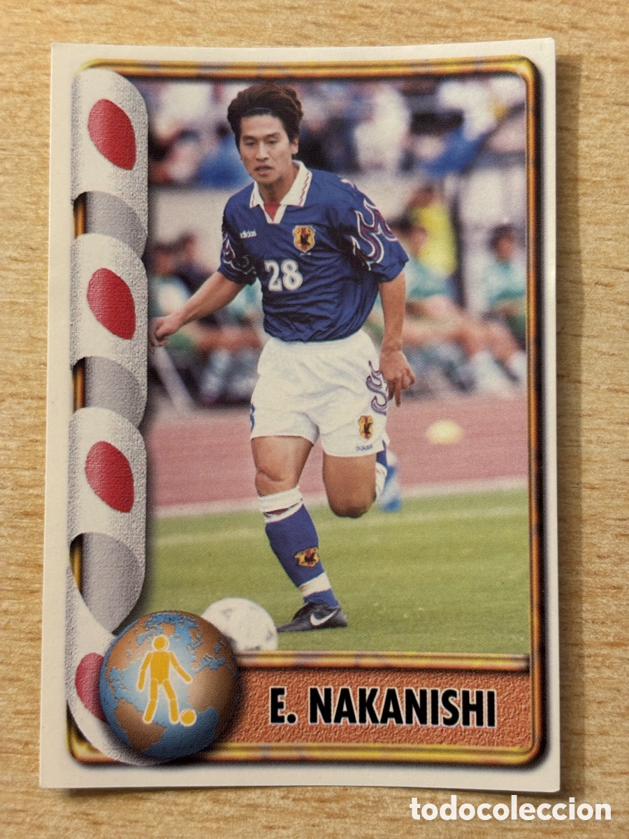 Figurine di Calcio: # 356 Nakanishi Jap&oacute;n Mundial Francia 98 Ediciones Estadio