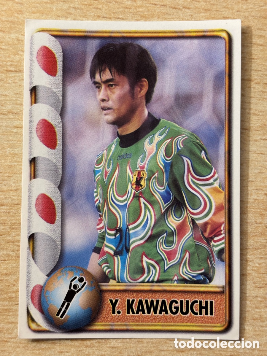 Figurine di Calcio: # 349 Kawaguchi Jap&oacute;n Mundial Francia 98 Ediciones Estadio