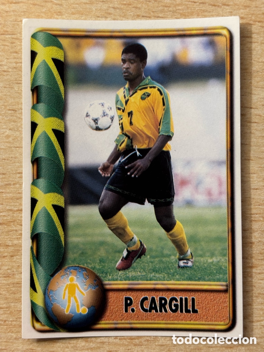 Fu&szlig;ball-Sticker: # 337 Cargill Jamaica Mundial Francia 98 Ediciones Estadio
