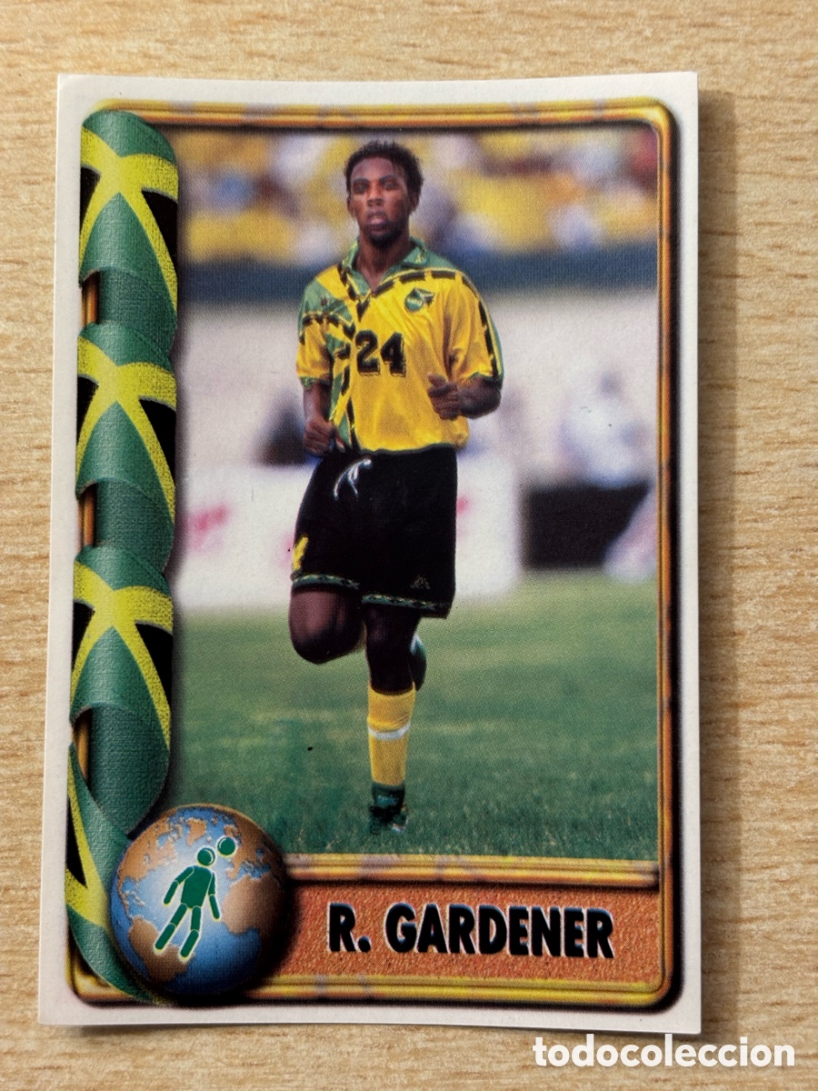 Cromos de F&uacute;tbol: # 335 Gardener Jamaica Mundial Francia 98 Ediciones Estadio
