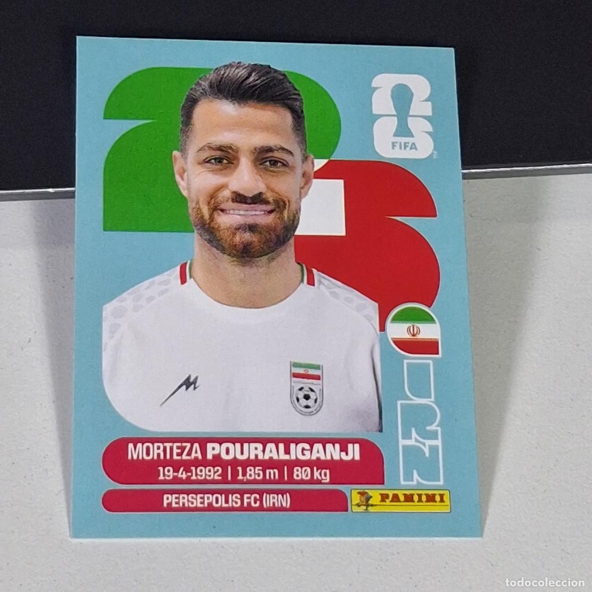 Cromos de F&uacute;tbol: B3 IRN3 MORTEZA POURALIGANJI 3 IR&Aacute;N IRAO IRN MUNDIAL FIFA WORLD CUP 2026 STICKER PANINI