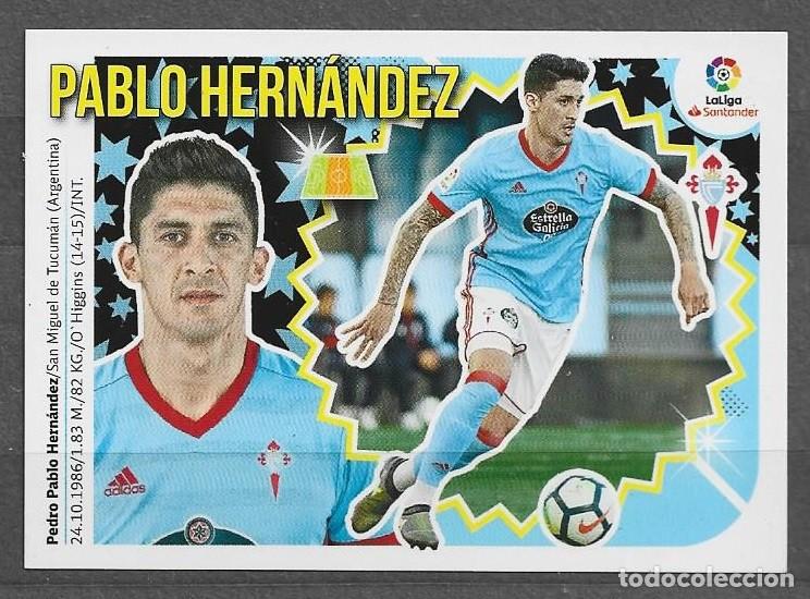 Cromos de F&uacute;tbol: Liga Este 2018/19 - Pablo Hern&aacute;ndez - N&ordm; 11 - RC Celta