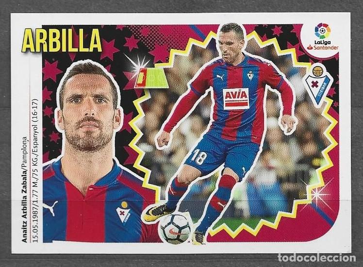 Cromos de F&uacute;tbol: Liga Este 2018/19 - Arbilla - N&ordm; 4 - SD Eibar