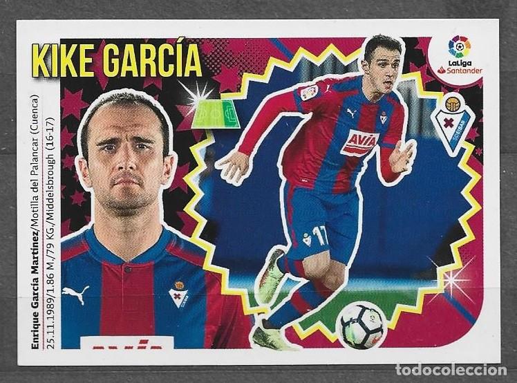 Cromos de F&uacute;tbol: Liga Este 2018/19 - Kike Garc&iacute;a - N&ordm; 16 - SD Eibar