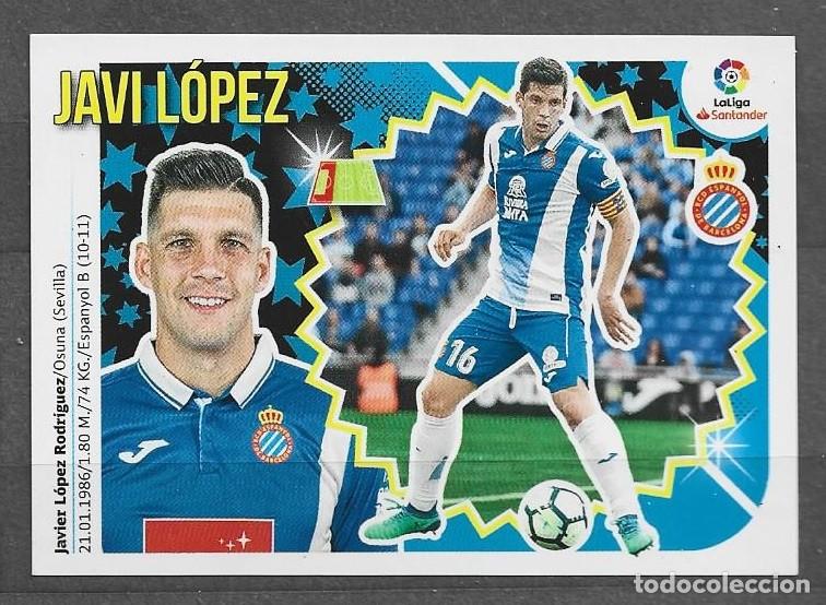 Cartes &agrave; collectionner de Football: Liga Este 2018/19 - Javi L&oacute;pez - N&ordm; 3 - RCD Espa&ntilde;ol