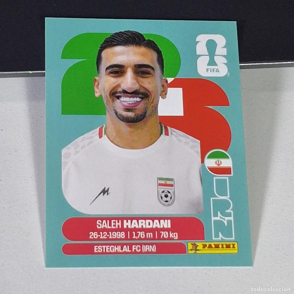 Cromos de F&uacute;tbol: B3 IRN10 SALEH HARDANI 10 IR&Aacute;N IRAO IRN MUNDIAL FIFA WORLD CUP 2026 STICKER PANINI