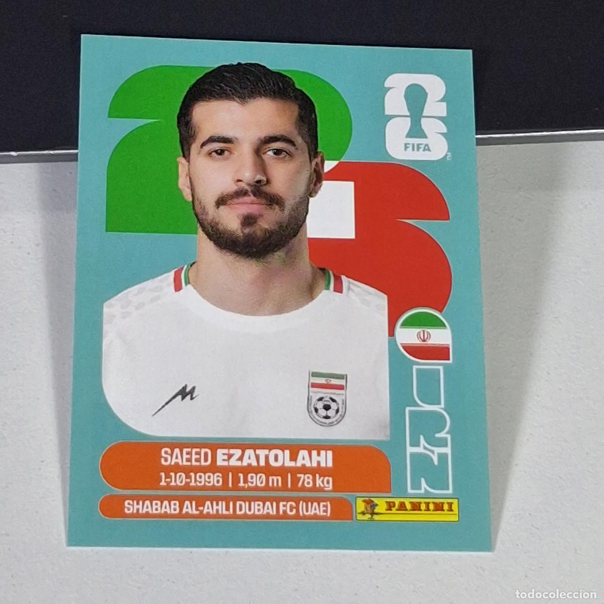 Figurine di Calcio: B3 IRN 11 IRN11 SAEED EZATOLAHI IR&Aacute;N IRAO IRN MUNDIAL FIFA WORLD CUP 2026 STICKER PANINI