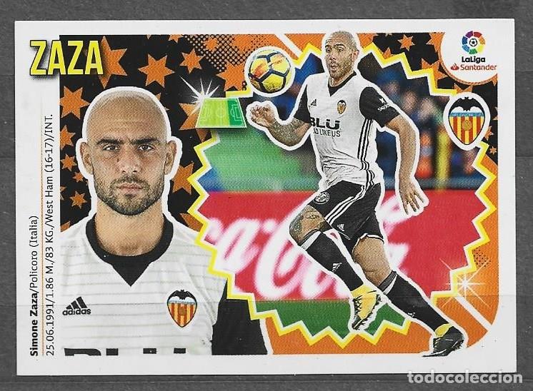 Cromos de F&uacute;tbol: Liga Este 2018/19 - Zaza - N&ordm; 14a - Valencia CF