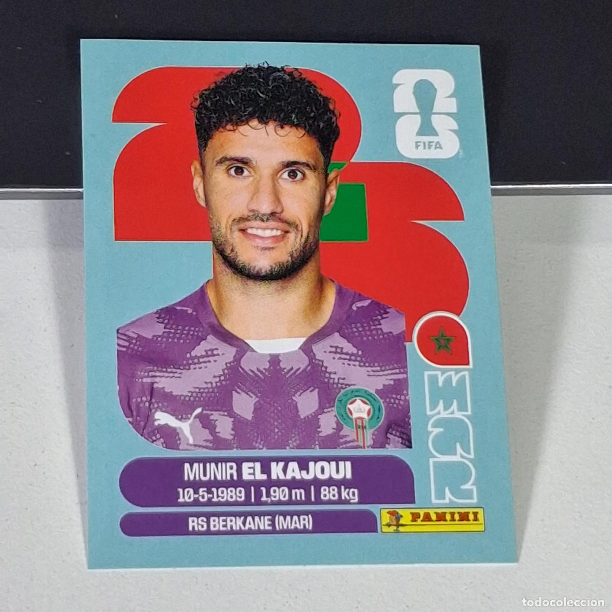 Cromos de F&uacute;tbol: B3 MAR3 MUNIR EL KAJOUI 3 MARRUECOS MOROCCO MAR MUNDIAL FIFA WORLD CUP 2026 STICKER PANINI