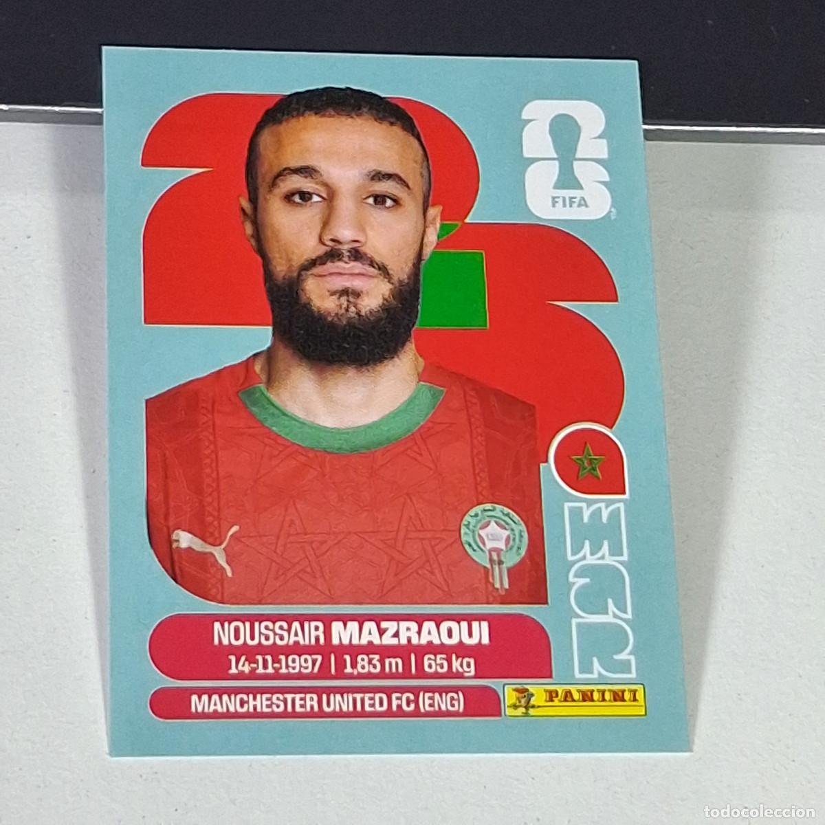 Cromos de F&uacute;tbol: B3 MAR5 MAR 5 MAZRZOUI MARRUECOS MOROCCO MAR MUNDIAL FIFA WORLD CUP 2026 STICKER PANINI
