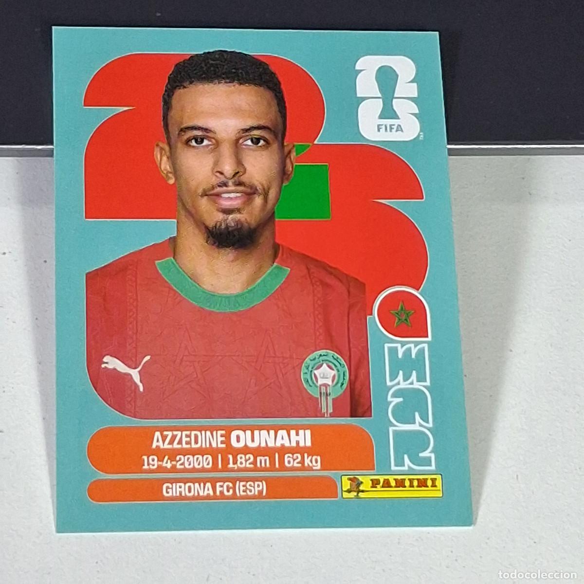 Cromos de F&uacute;tbol: B3 MAR11 AZZEDINE OUNAHI 11 MARRUECOS MOROCCO MAR MUNDIAL FIFA WORLD CUP 2026 STICKER PANINI
