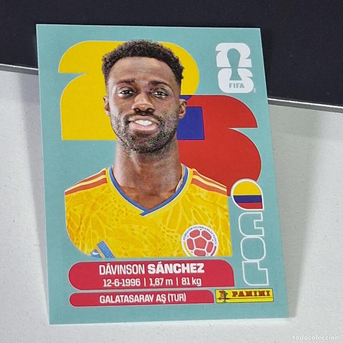 Cromos de F&uacute;tbol: B3 COL 4 COL4 DAVINSON SANCHEZ COLOMBIA COL MUNDIAL FIFA WORLD CUP 2026 STICKER PANINI