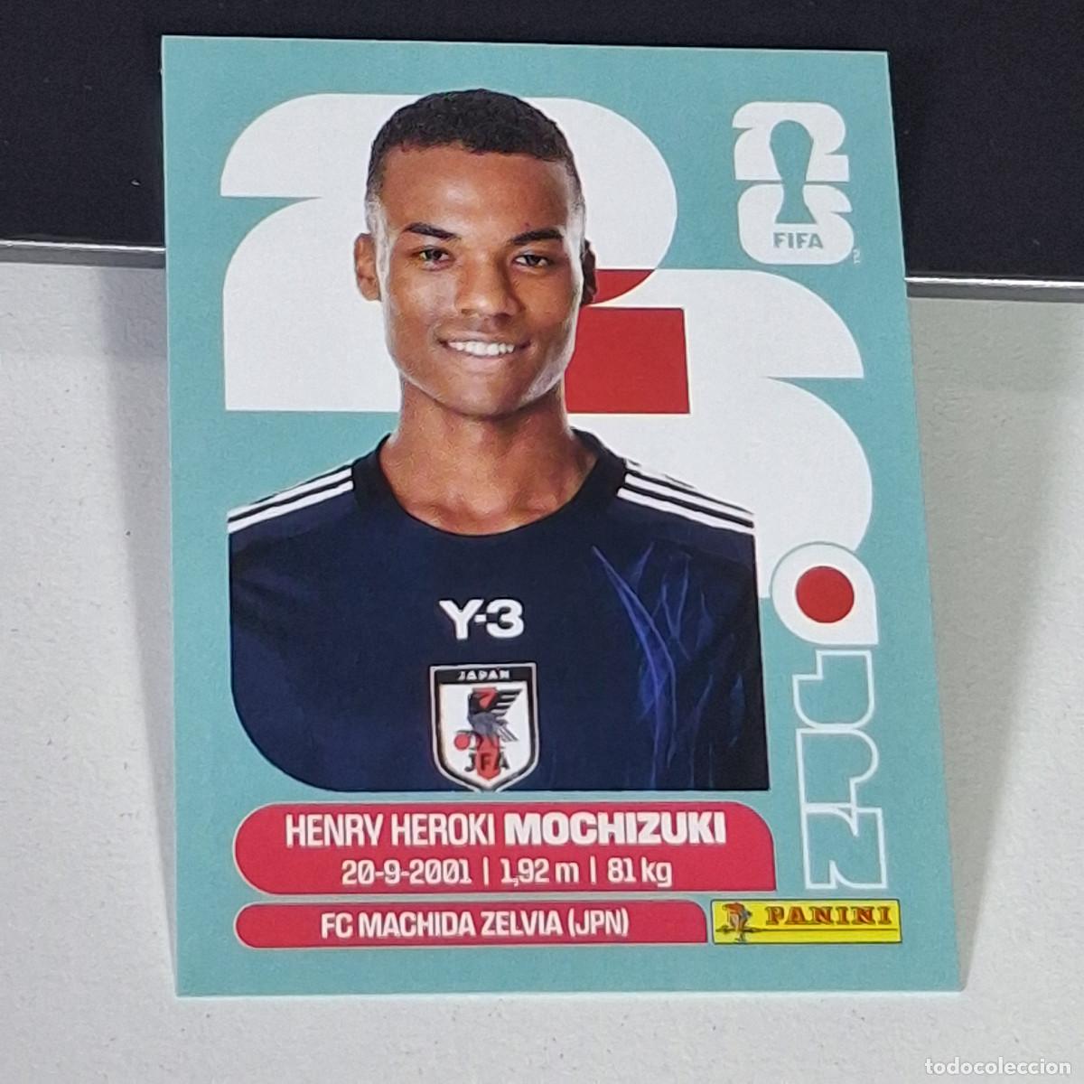 Cromos de F&uacute;tbol: B3 JPN3 HENRY HEROKI MOCHIZUKI 3 JAP&Oacute;N JAPAN JPN MUNDIAL FIFA WORLD CUP 2026 STICKER PANINI