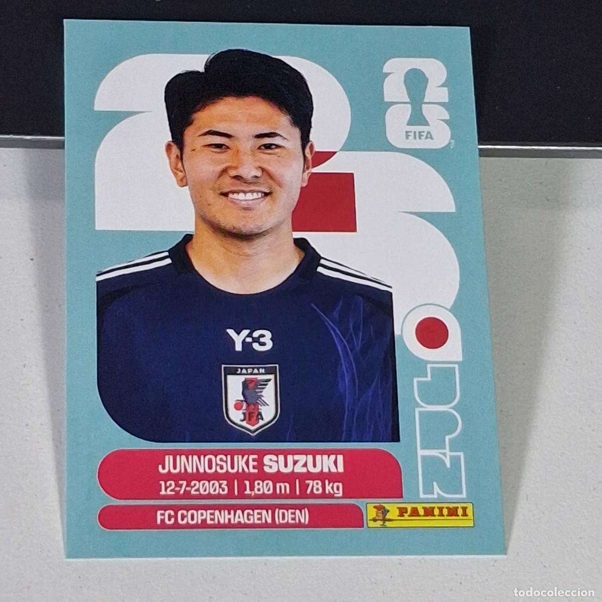 Cromos de F&uacute;tbol: B3 JPN5 JUNNOSUKE SUZUKI 5 JAP&Oacute;N JAPAN JPN MUNDIAL FIFA WORLD CUP 2026 STICKER PANINI