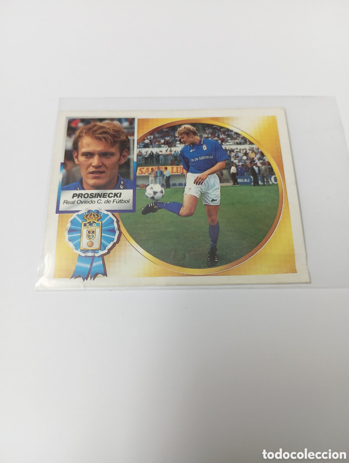 Cromos de F&uacute;tbol: PROSINECKI COLOCA Oviedo Liga Este 1994 1995 Recuperado PANINI 94 95