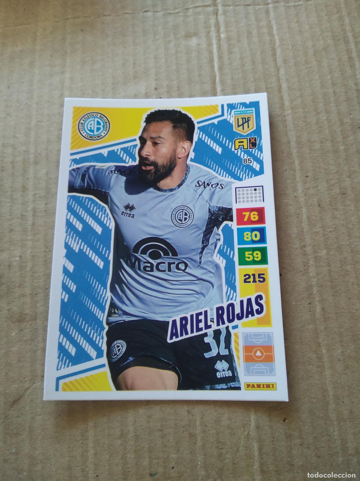 Cromos de F&uacute;tbol: 85 ARIEL ROJAS BELGRANO CROMO FUTBOL PANINI ARGENTINO 2023 LIGA ARGENTINA ADRENALYN