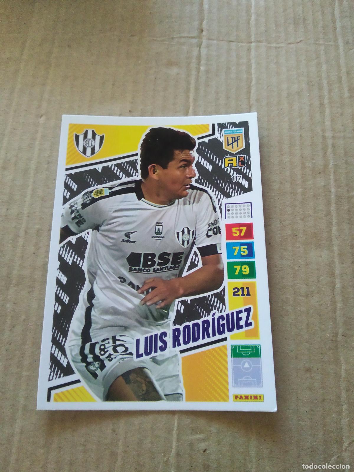 Cromos de F&uacute;tbol: 117 LUIS RODRIGUEZ CENTRAL CORDOBA CROMO FUTBOL PANINI ARGENTINO 2023 LIGA ARGENTINA ADRENALYN