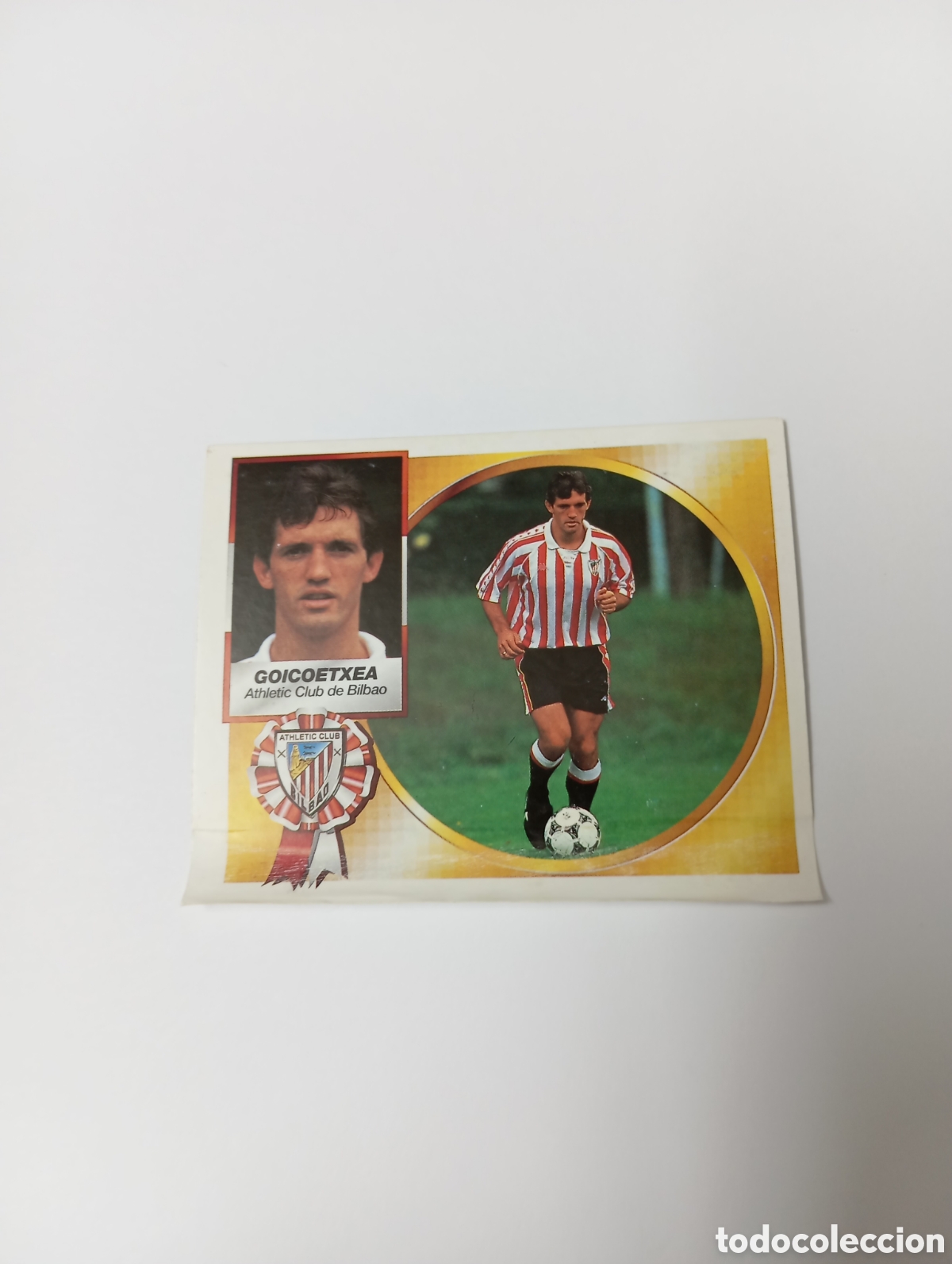Cromos de F&uacute;tbol: GOICOETXEA COLOCA Athletic Club Liga Este 1994 1995 Recuperado PANINI 94 95