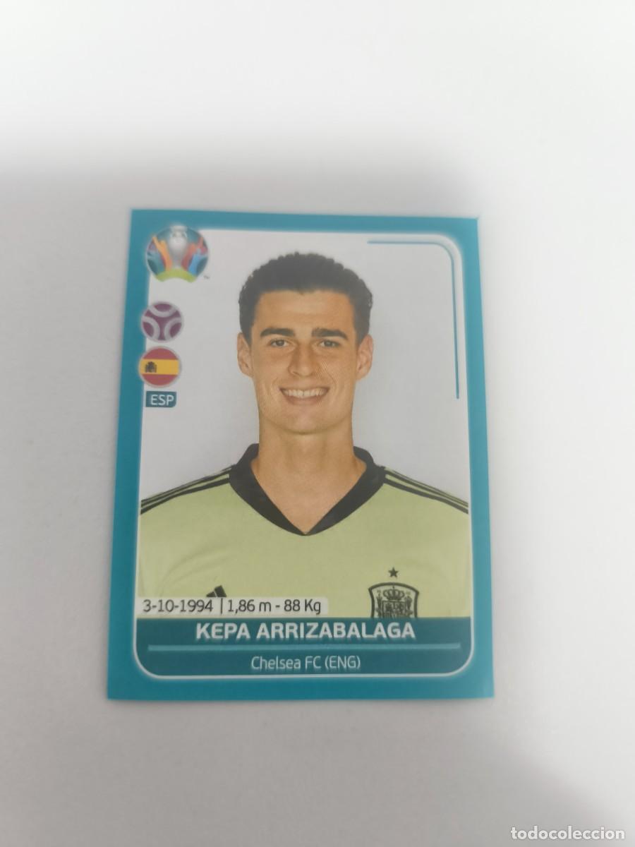 Cromos de F&uacute;tbol: UEFA EURO 2020 PREVIEW EUROCOPA PANINI KEPA ARRIZABALAGA 7 ESP CRM2