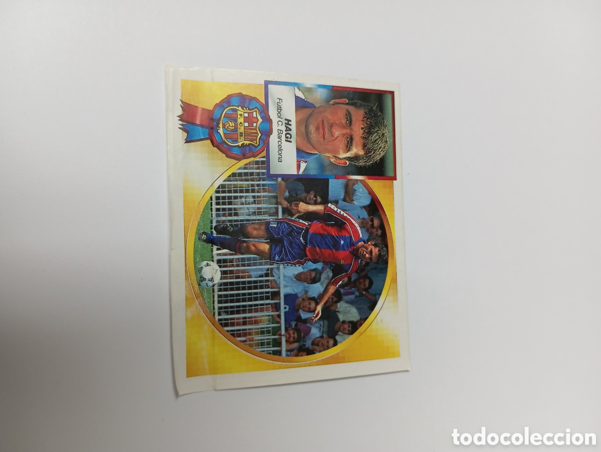 Cromos de F&uacute;tbol: HAGI COLOCA Barcelona Liga Este 1994 1995 Recuperado PANINI 94 95
