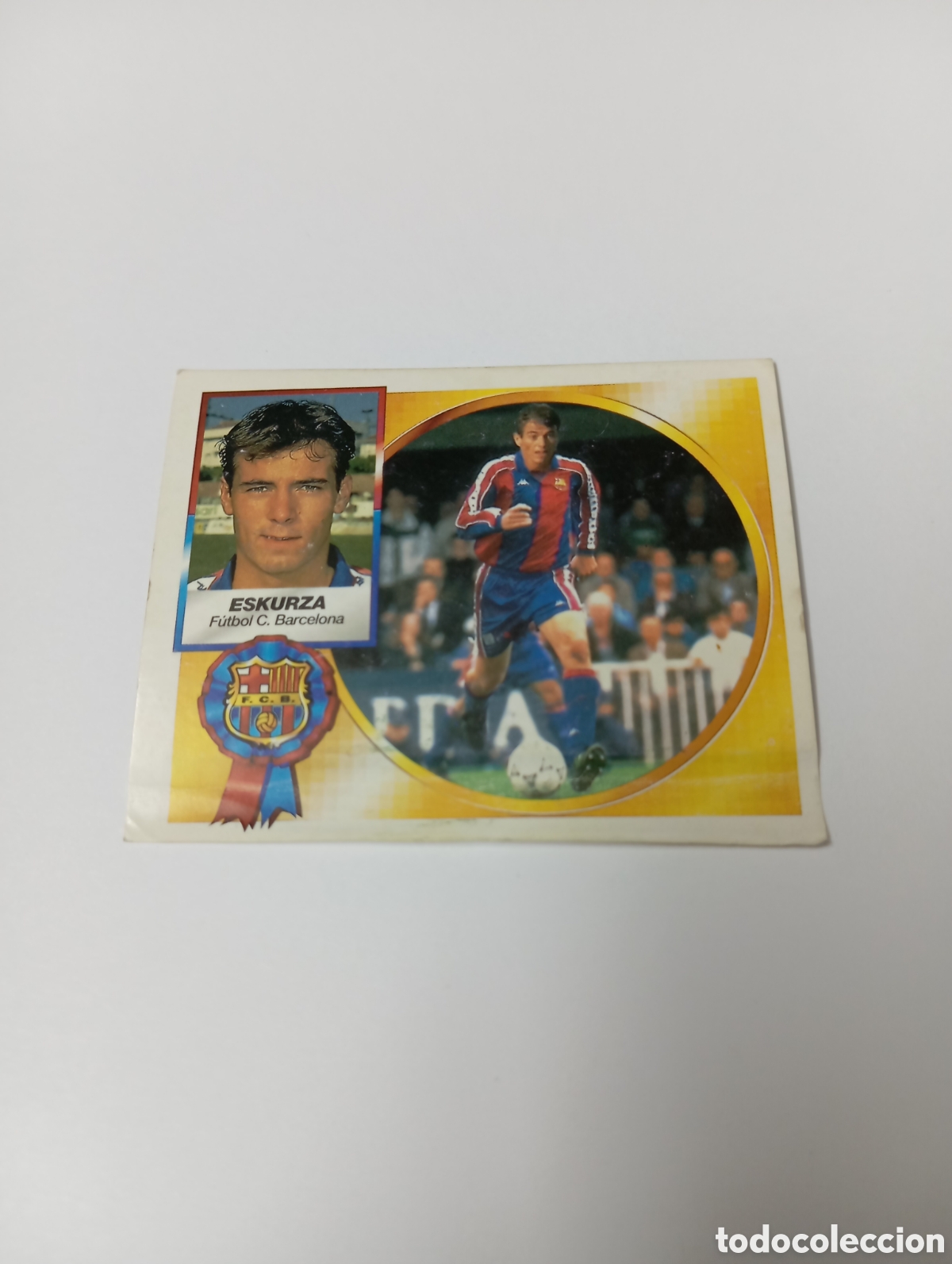 Cromos de F&uacute;tbol: ESKURZA COLOCA Barcelona Liga Este 1994 1995 Recuperado PANINI 94 95