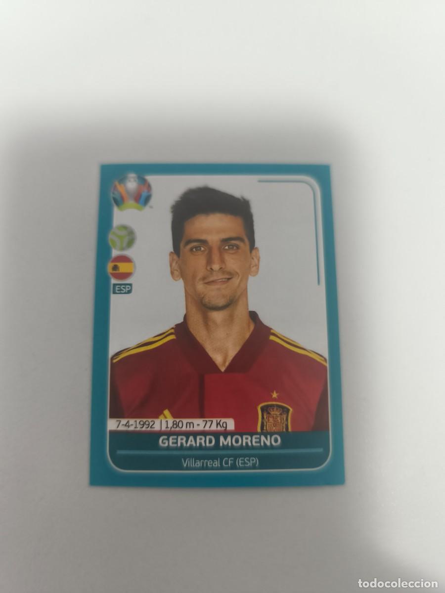Cromos de F&uacute;tbol: UEFA EURO 2020 PREVIEW EUROCOPA PANINI GERARD MORENO 28 ESP CRM2
