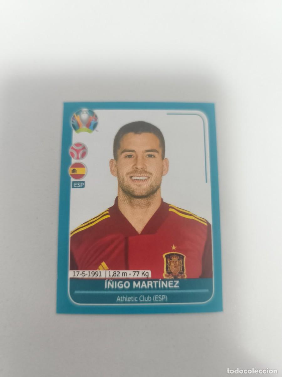 Cromos de F&uacute;tbol: UEFA EURO 2020 PREVIEW EUROCOPA PANINI I&Ntilde;IGO MART&Iacute;NEZ 14 ESP CRM2