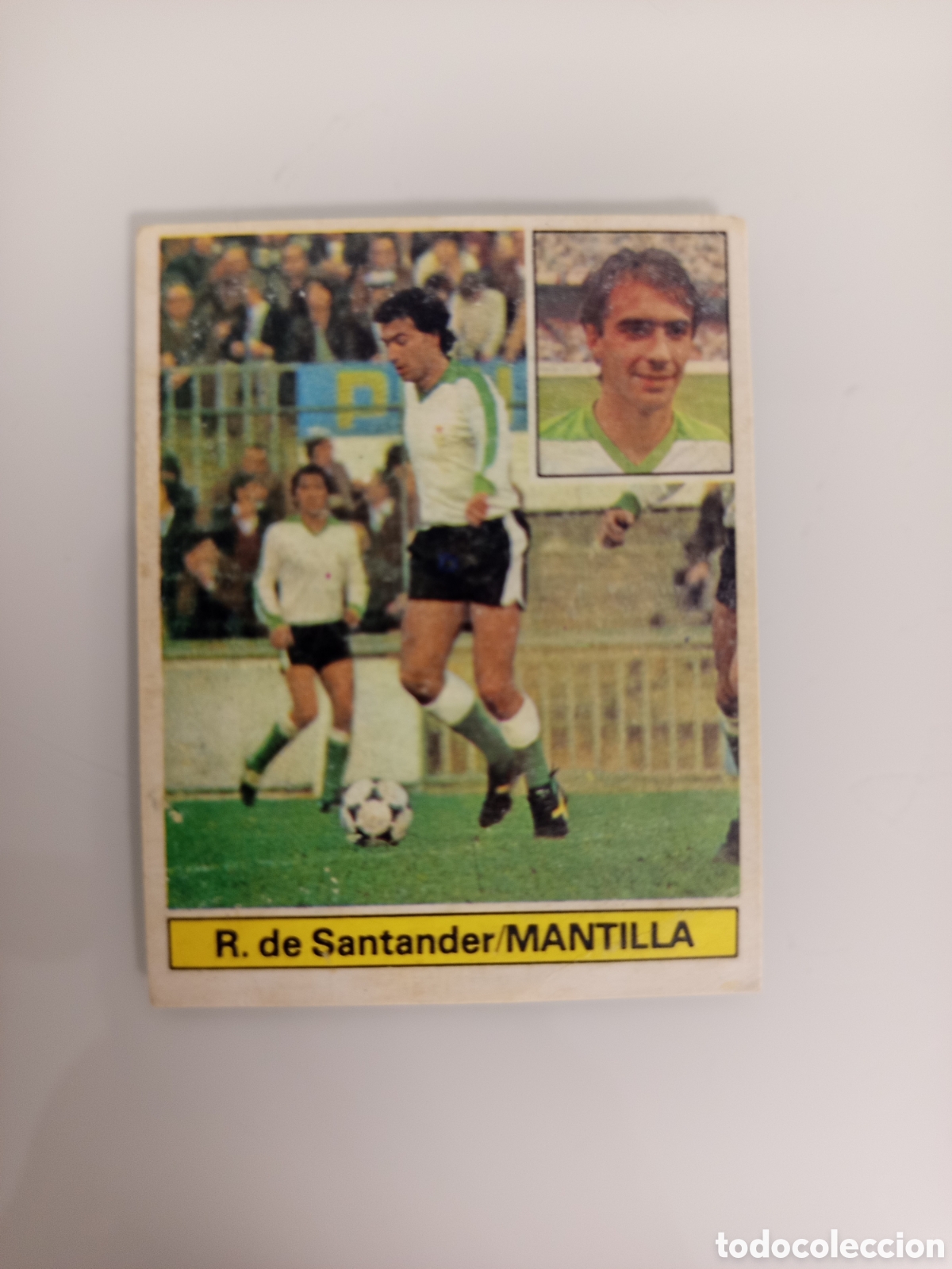 Cromos de F&uacute;tbol: ❇️ CROMO CARD MANTILLA RACING DE SANTANDER 81 82 1981 1982 EDICIONES ESTE DESPEGADO DE &Aacute;LBUM ❇️