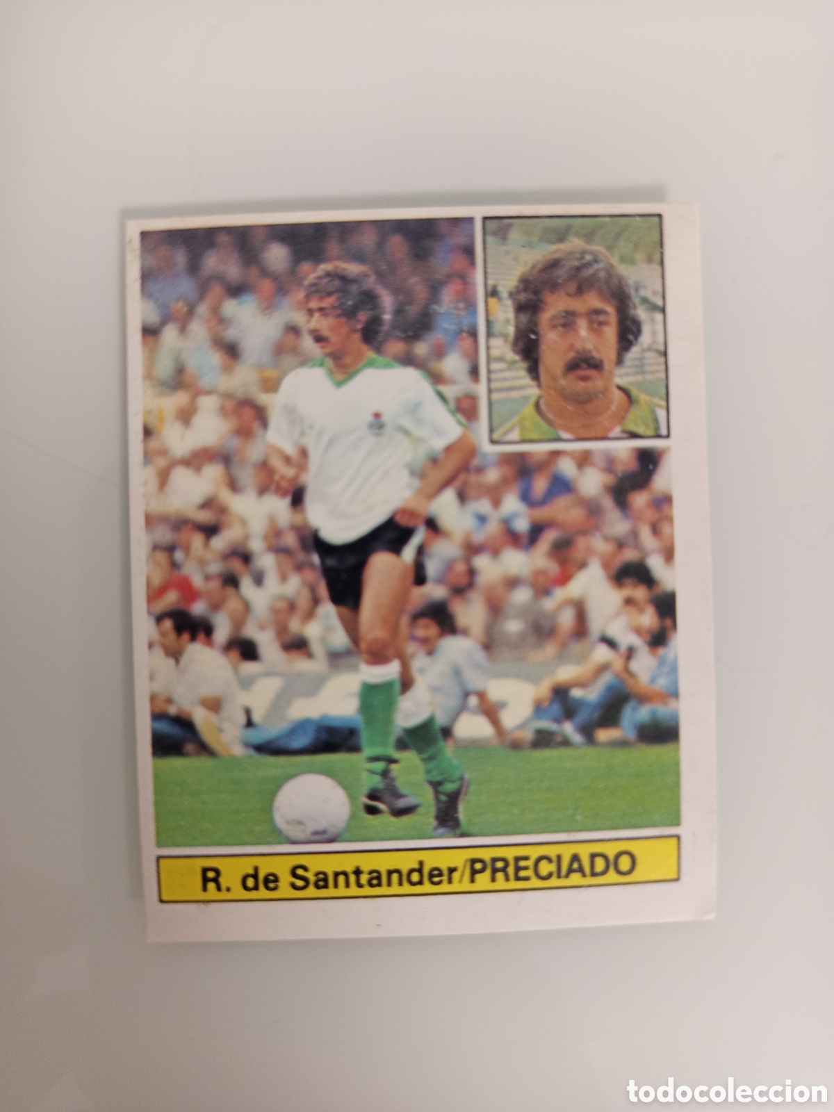 Football Stickers: ❇️ CROMO ⚽ PRECIADO RACING DE SANTANDER 81 82 1981 1982 EDICIONES ESTE DESPEGADO DE &Aacute;LBUM ❇️
