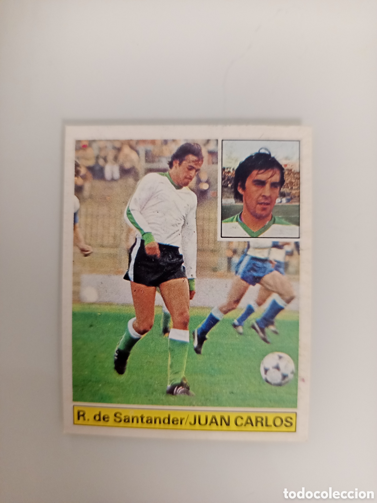 Football Stickers: ❇️ CROMO ⚽ JUAN CARLOS RACING DE SANTANDER 81 82 1981 1982 EDICIONES ESTE DESPEGADO DE &Aacute;LBUM ❇️