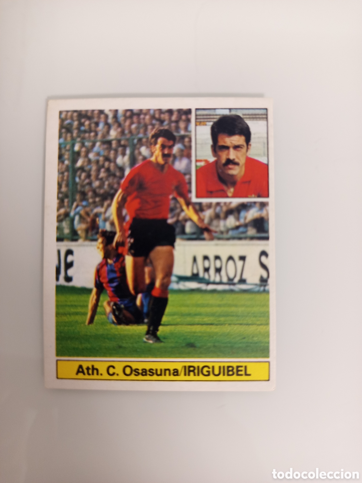 Football Stickers: ❇️ CROMO ⚽ IRIGUIBEL OSASUNA 81 82 1981 1982 EDICIONES ESTE DESPEGADO DE &Aacute;LBUM ❇️