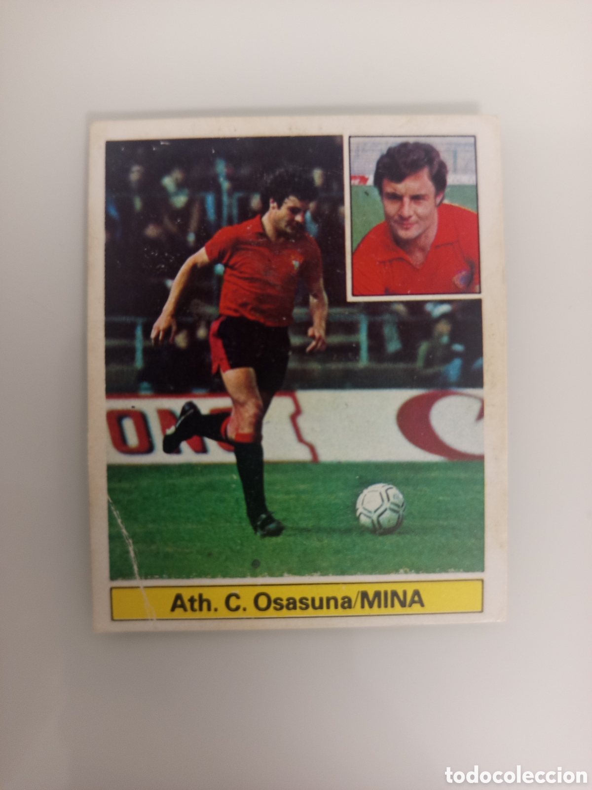 Football Stickers: ❇️ CROMO ⚽ MINA OSASUNA 81 82 1981 1982 EDICIONES ESTE DESPEGADO DE &Aacute;LBUM ❇️