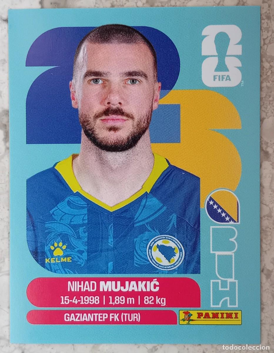 Cromos de F&uacute;tbol: Figurina Panini 2026 Cromo World Cup Usa Mundial 2026 Nihad Mujakic Bosnia n BIH 6