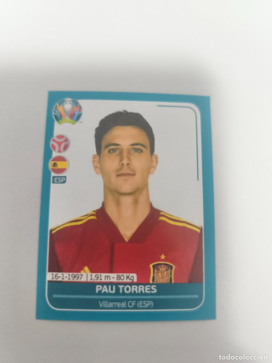 Cromos de F&uacute;tbol: UEFA EURO 2020 PREVIEW EUROCOPA PANINI PAU TORRES 16 ESP CRM2